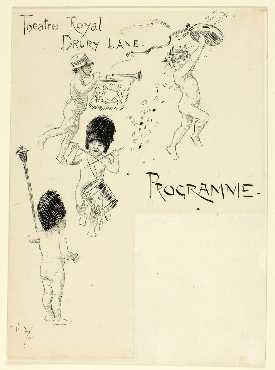 Theatre Royal Drury Lane Programı by Philip William May