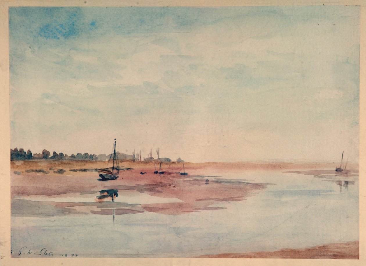 Mahsur Balıkçı Tekneleri, Maldon by Philip Wilson Steer