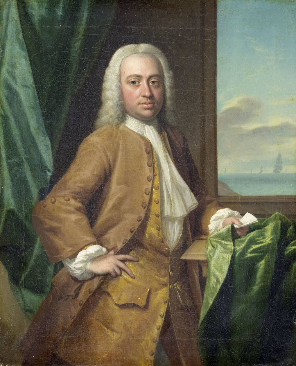 Isaac Parker (1702-55), Middelburg Tüccarı by Philip van Dijk