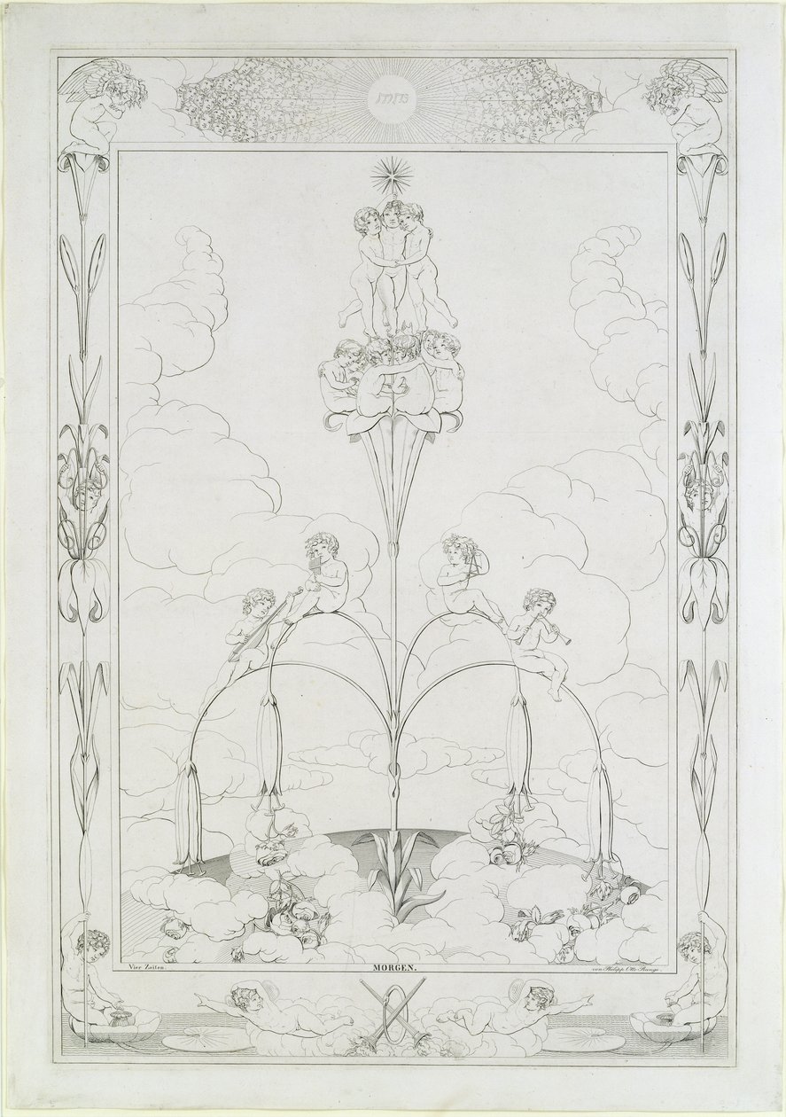 sabah, 1805 by Philipp Otto Runge