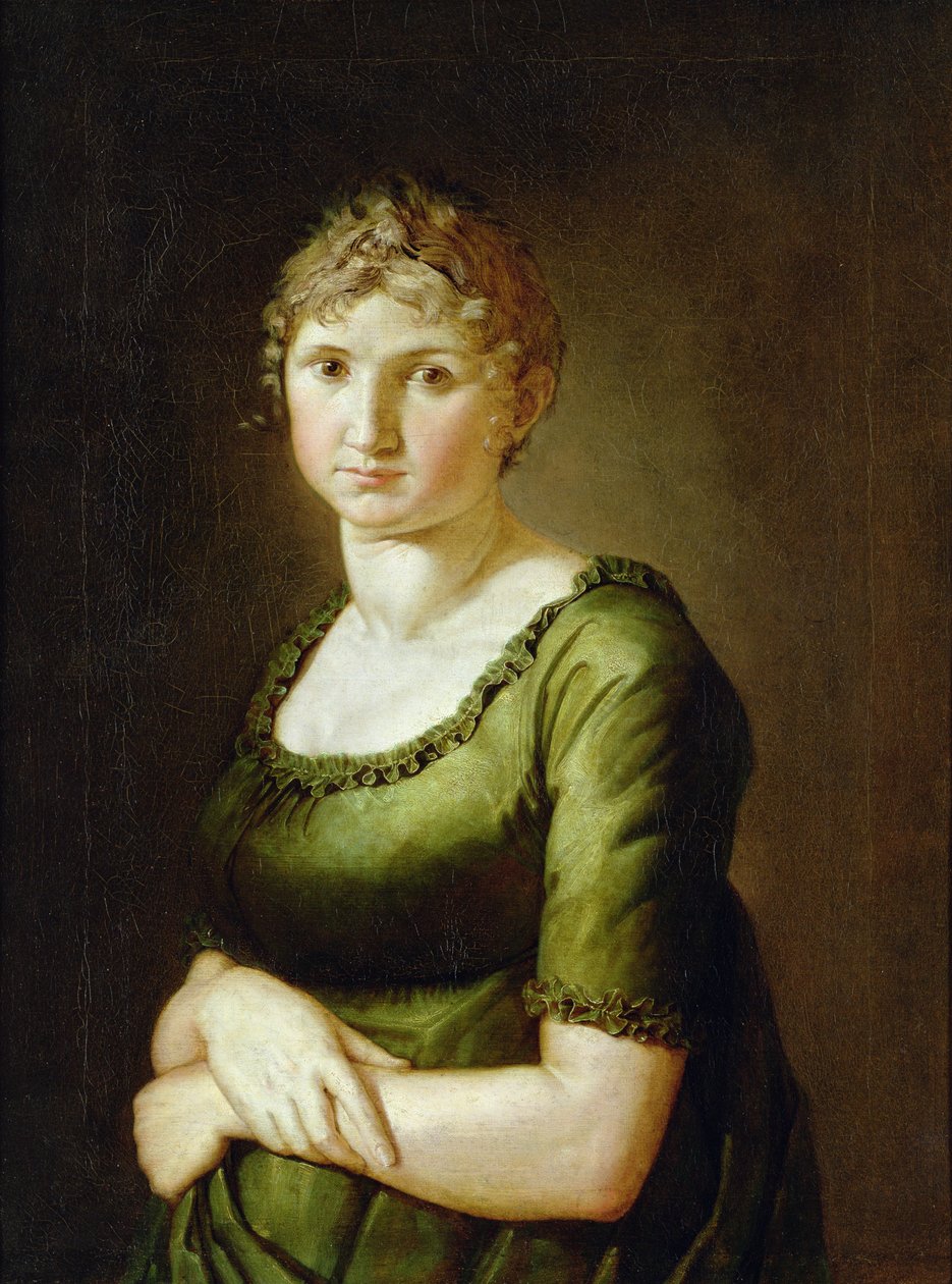 Pauline Runge (1785-1881) Sanatçının eşi, 1805 by Philipp Otto Runge