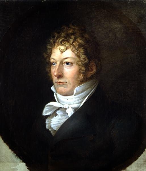 Johann Philipp Peterson#39;un Portresi (d.1752) 1809  by Philipp Otto Runge