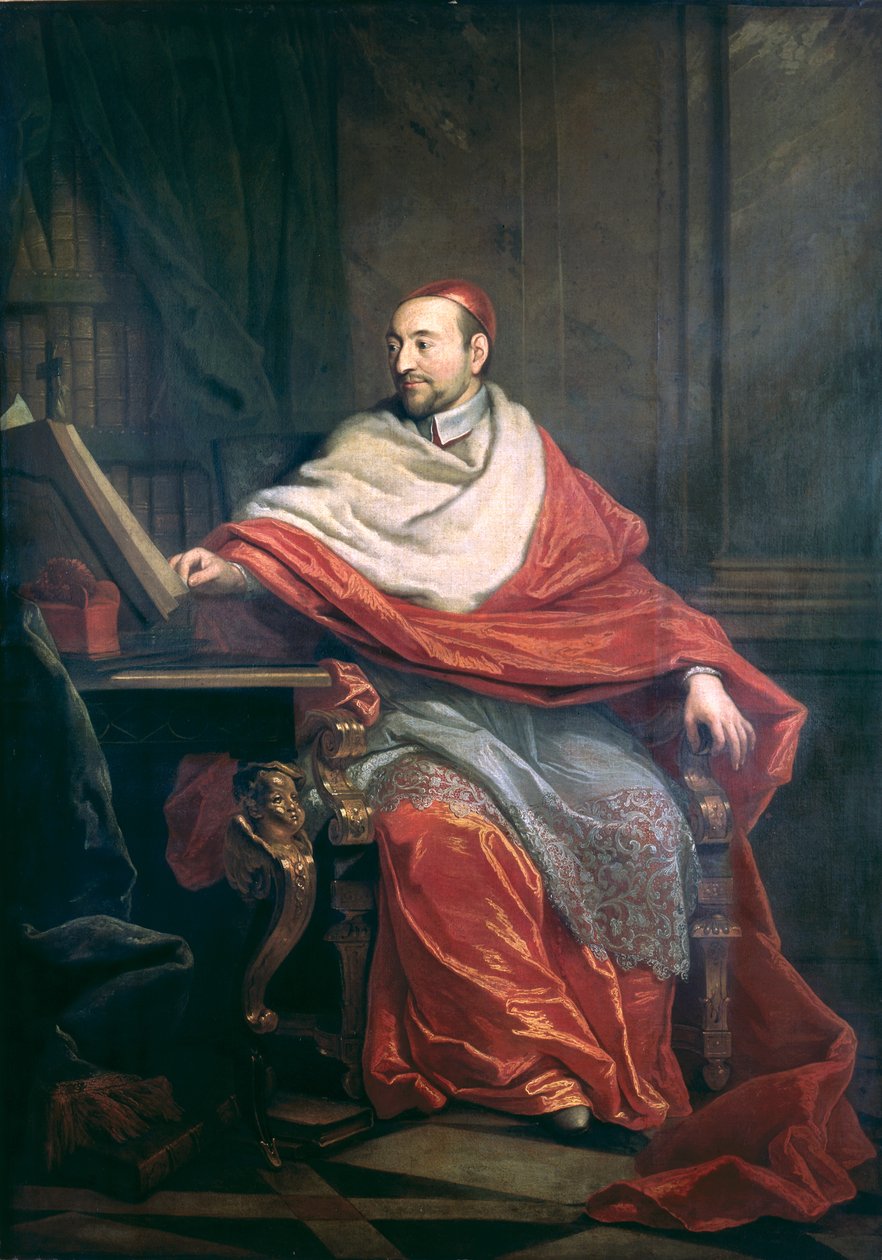 Karidinali Pierre de Berulle (1575-1629) by Philippe de Champaigne