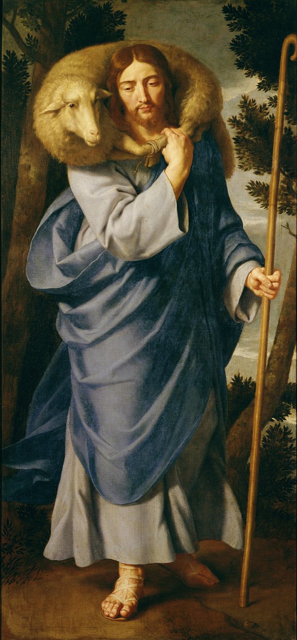 İyi çoban by Philippe de Champaigne