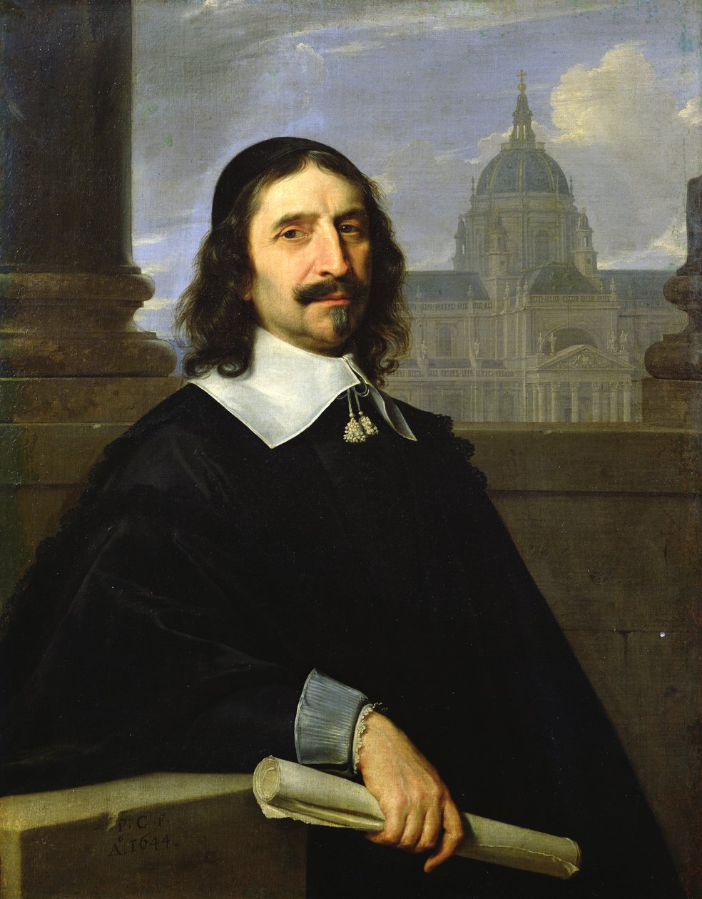 Jacques Lemercier (c.1590-1660) 1644 by Philippe de Champaigne
