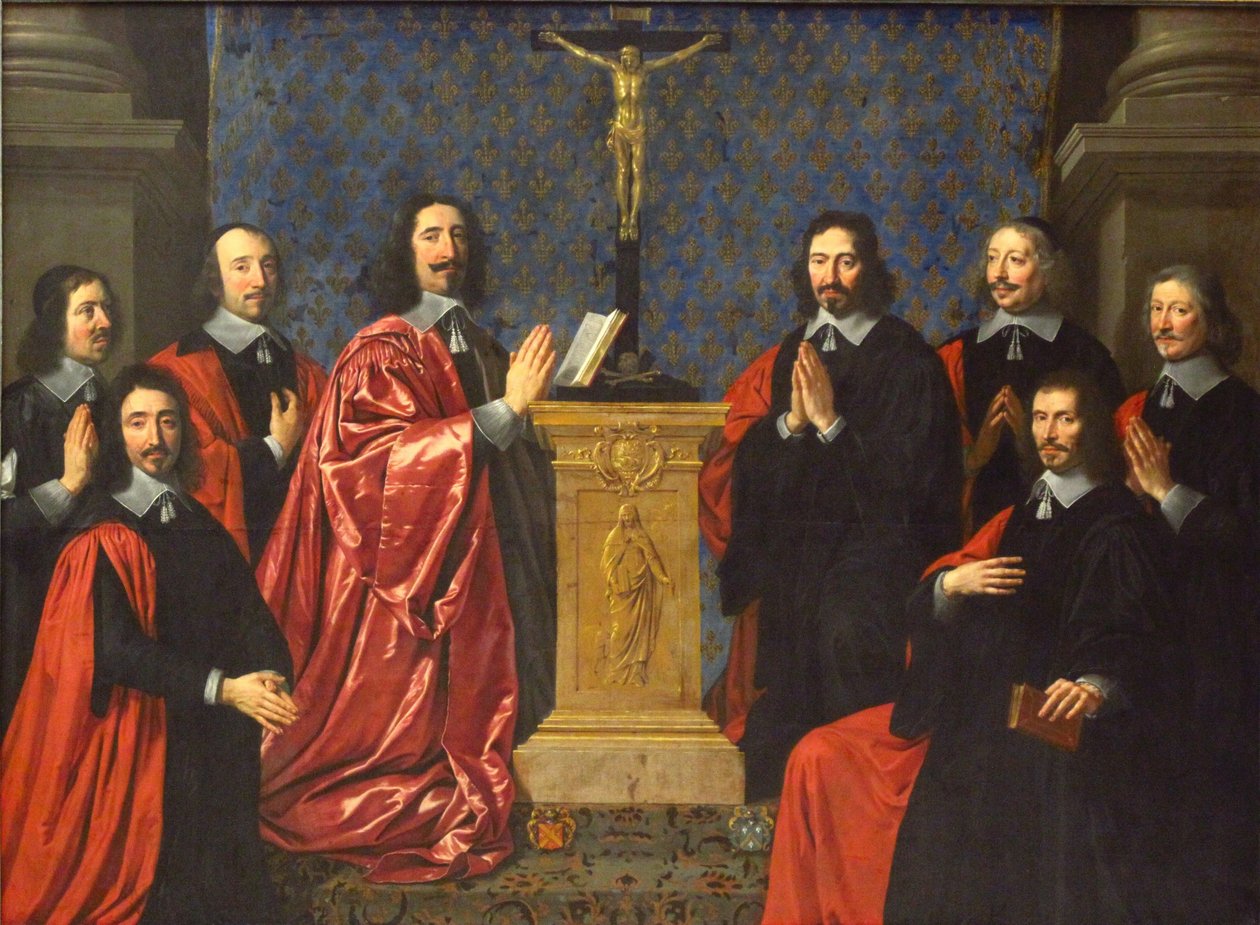 Paris Şehri Tüccarlar ve Aldermen Provost by Philippe de Champaigne