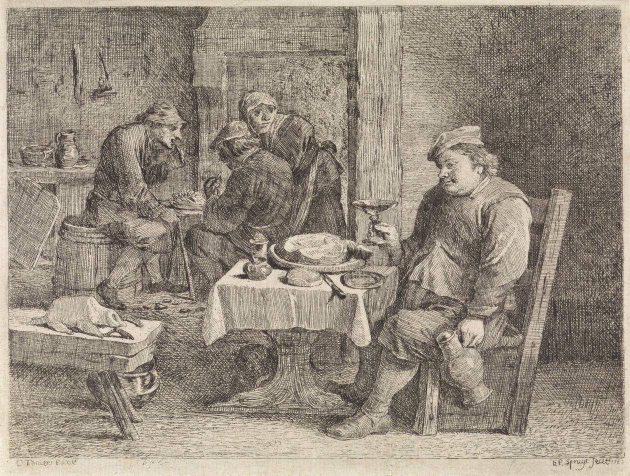 Çiftlik evi iç by Philippe Lambert Joseph Spruyt