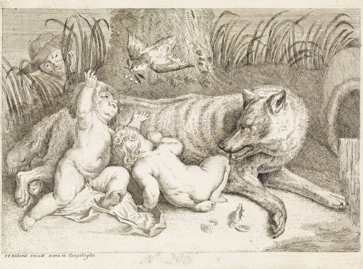 Romulus ve Remus by Philippe Lambert Joseph Spruyt