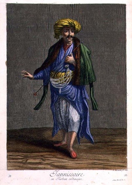 Yeniçeri, sıradan bir sarık içinde by Philippe Simonneau