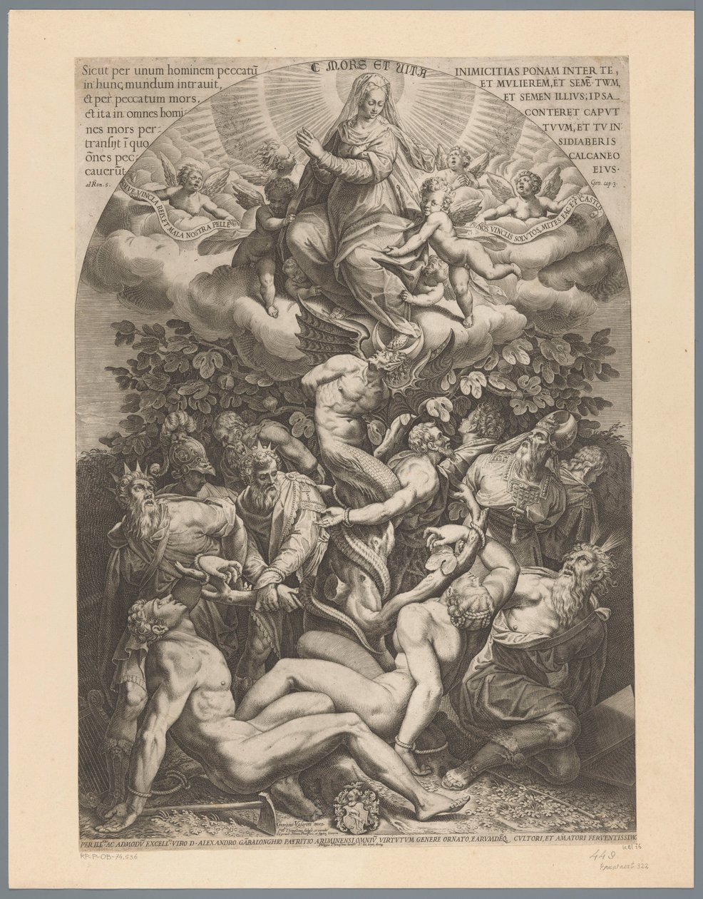 Immaculate Conception Alegori by Philippe Thomassin
