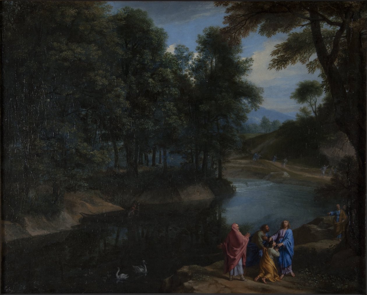 Mesih Sağır-Dilsizleri İyileştiriyor by Philippe de Champaigne