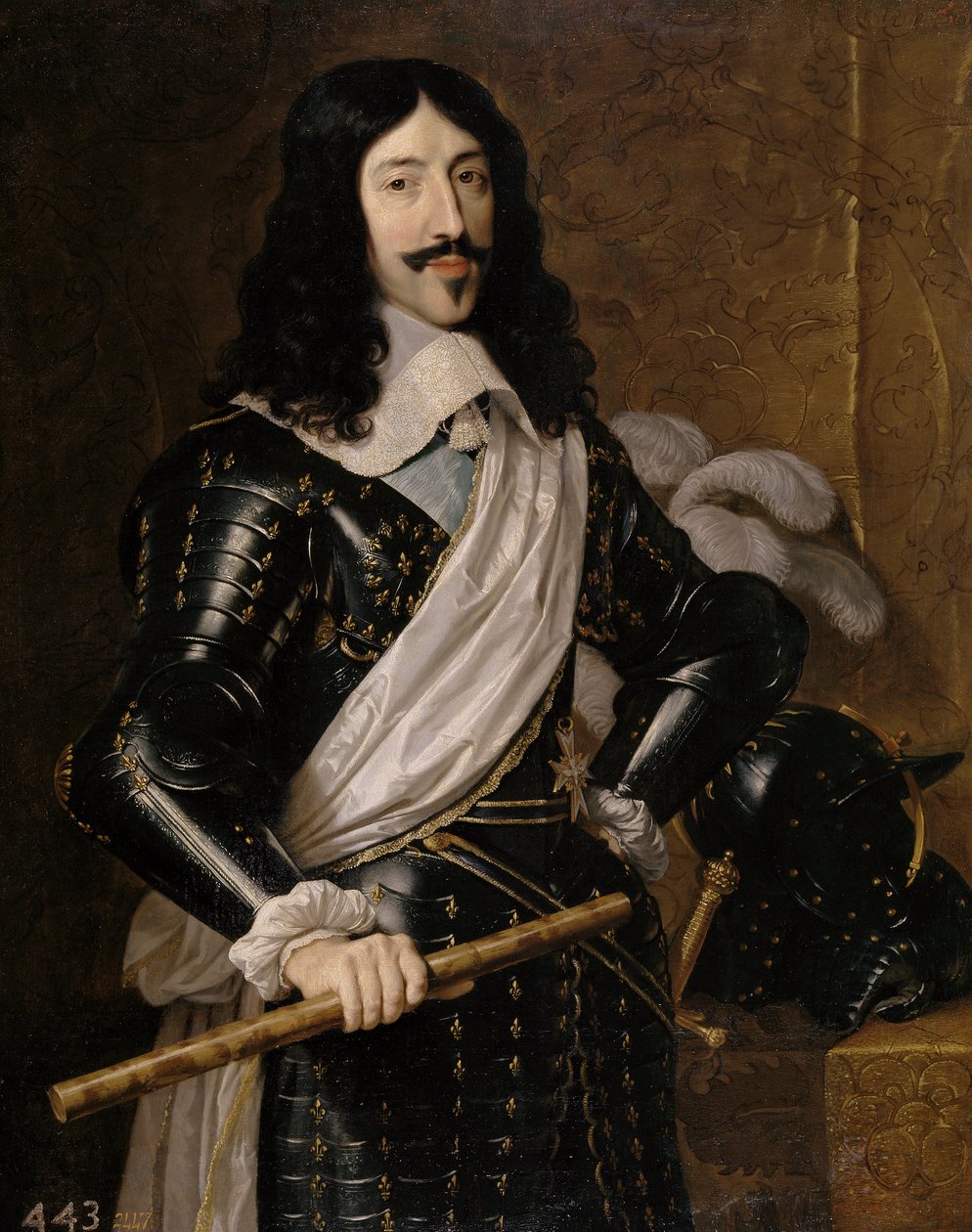 Fransa Kralı XIII. by Philippe de Champaigne
