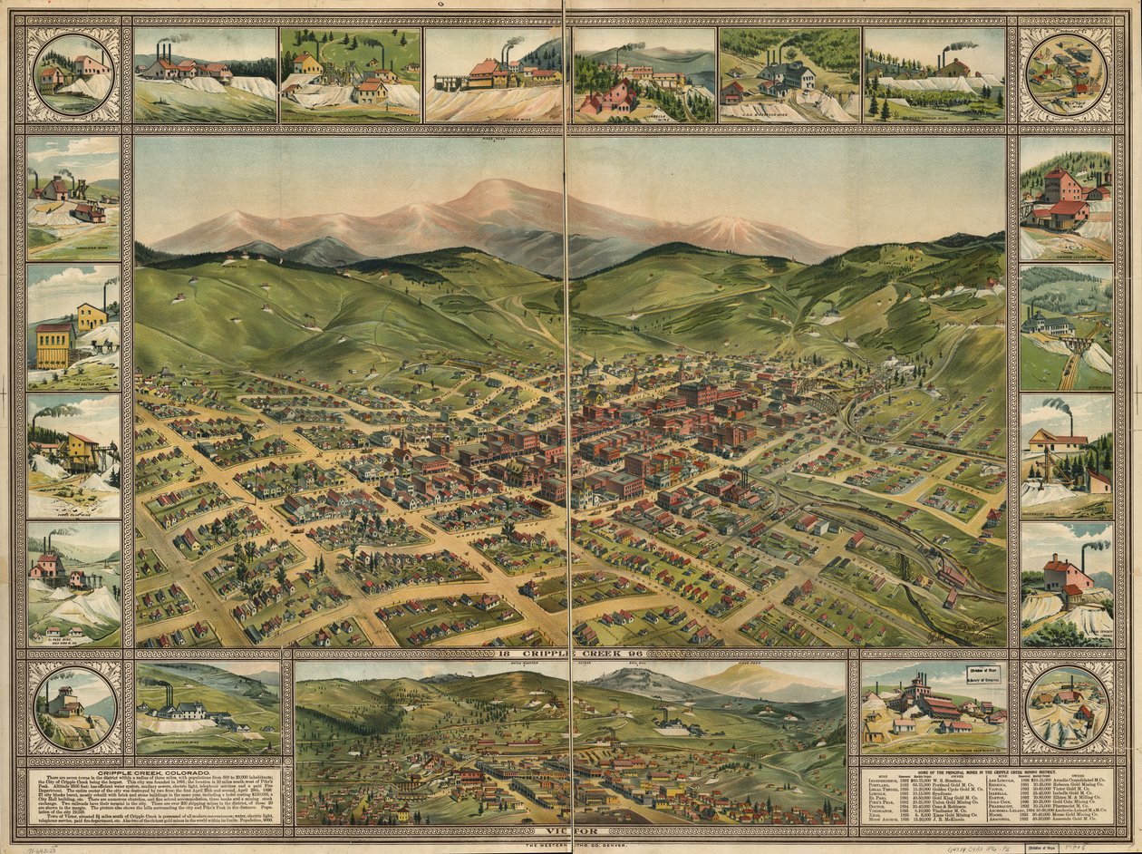 Sakat Deresi, 1896. by Phillips and Desjardins Western Lithograph Co.