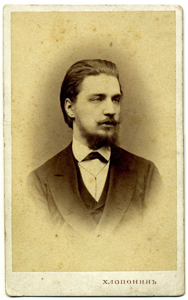 Alexander Sergeyevich Buturlin 1845-1916, 1872 by Photo studio Alexander Khloponin