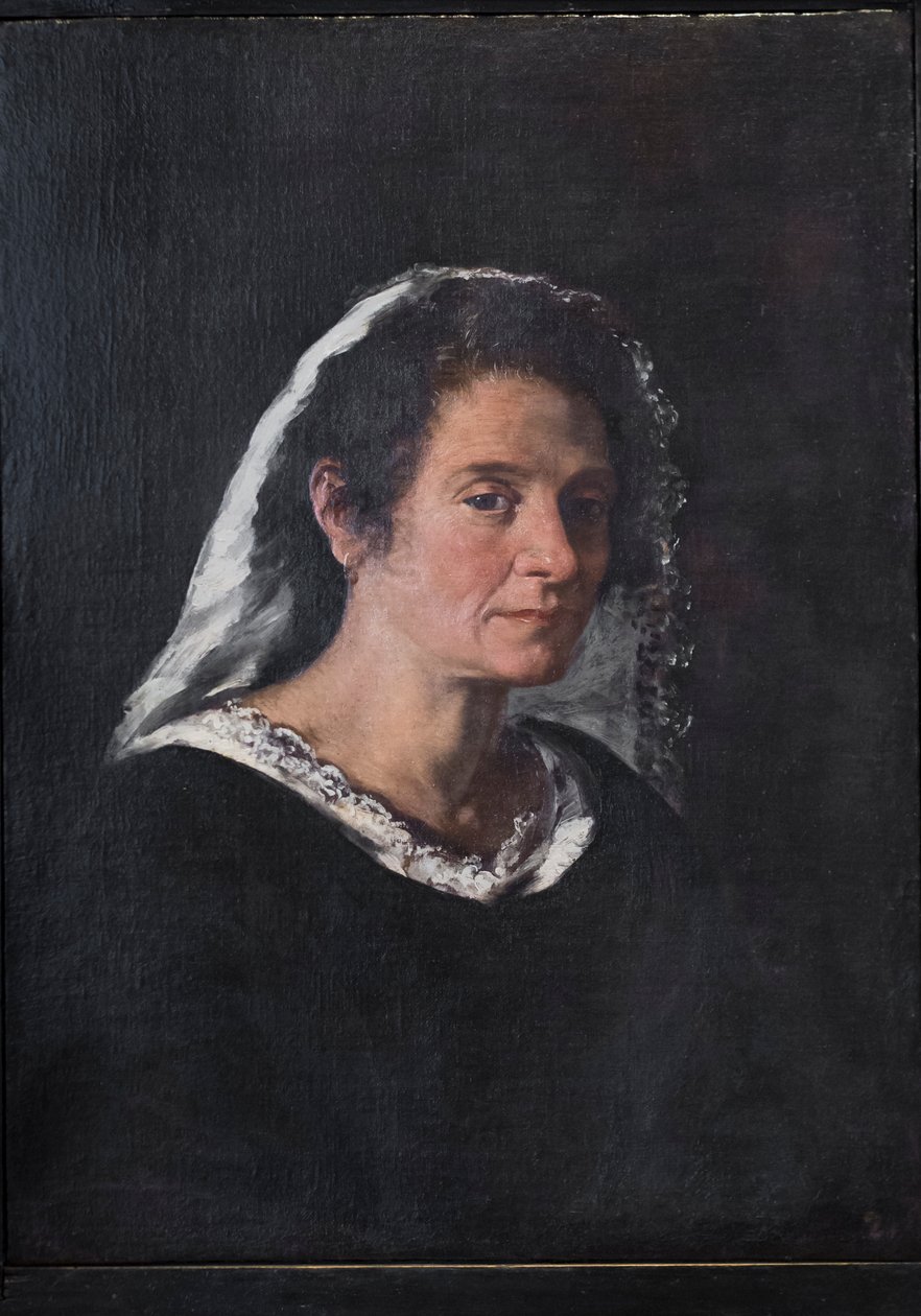 bir kadının portresi by Pier Francesco Mola