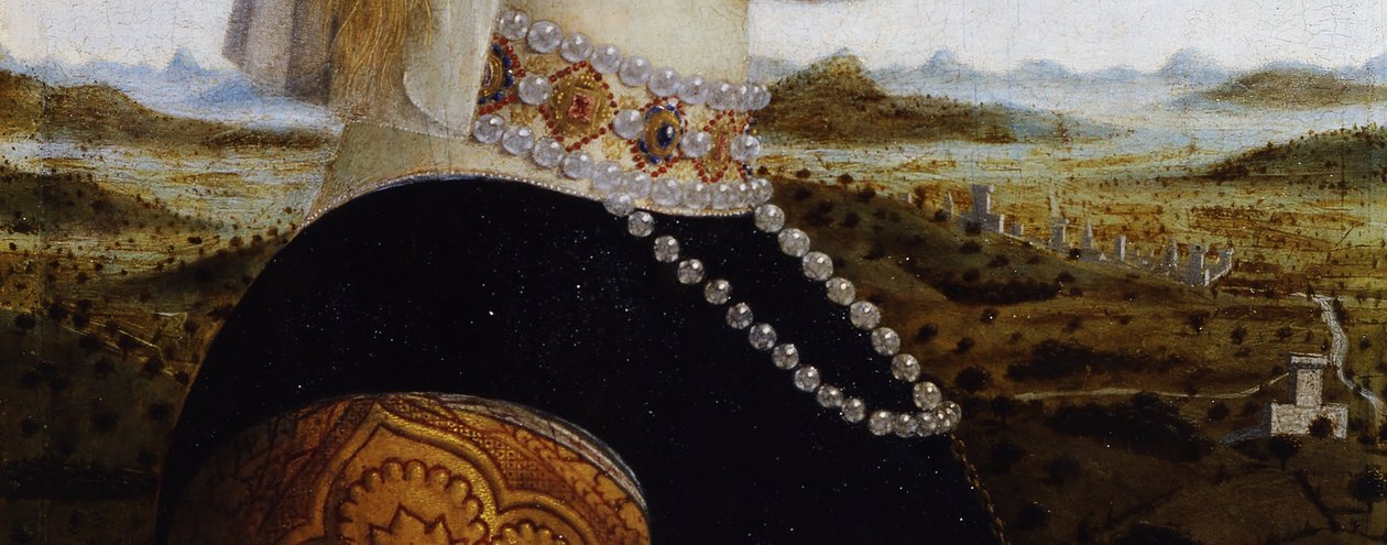 Urbino Federico da Montefeltro ve Battista Sforza Dükleri Portreleri by Piero della Francesca