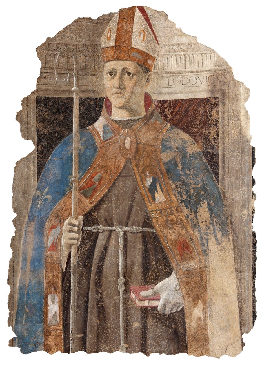 Toulouse'lu Aziz Louis, 1460. by Piero della Francesca