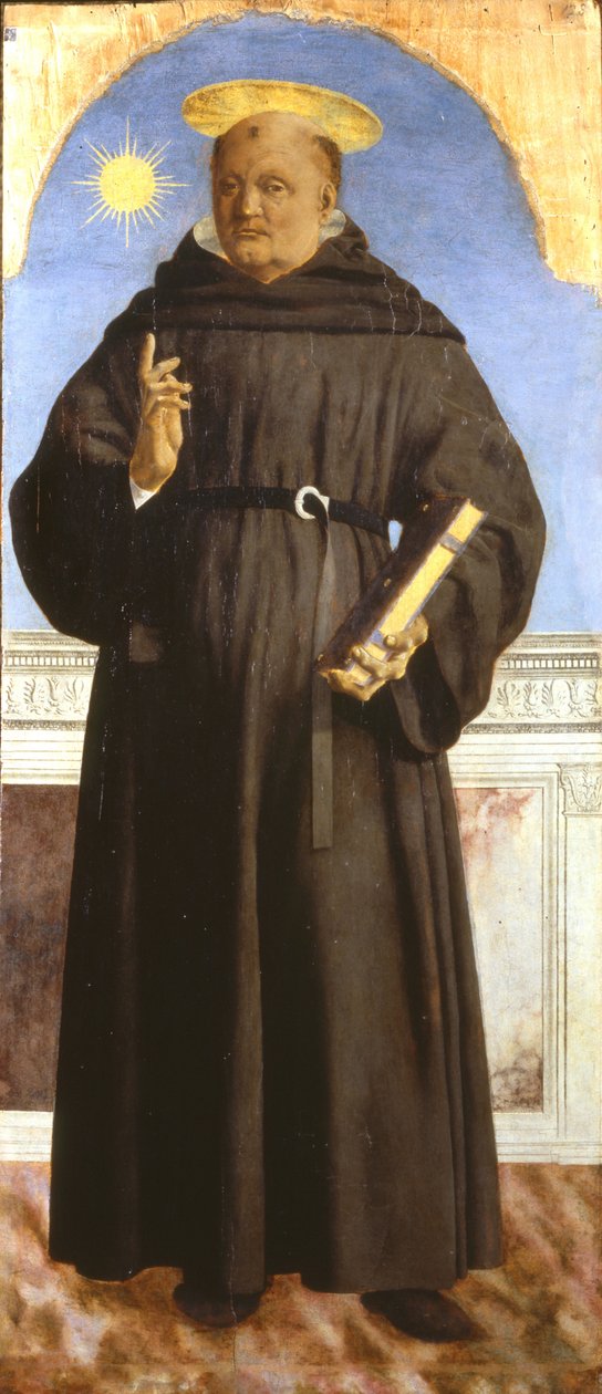 Tolentino Aziz Nikolaos, 1454-1459 by Piero della Francesca