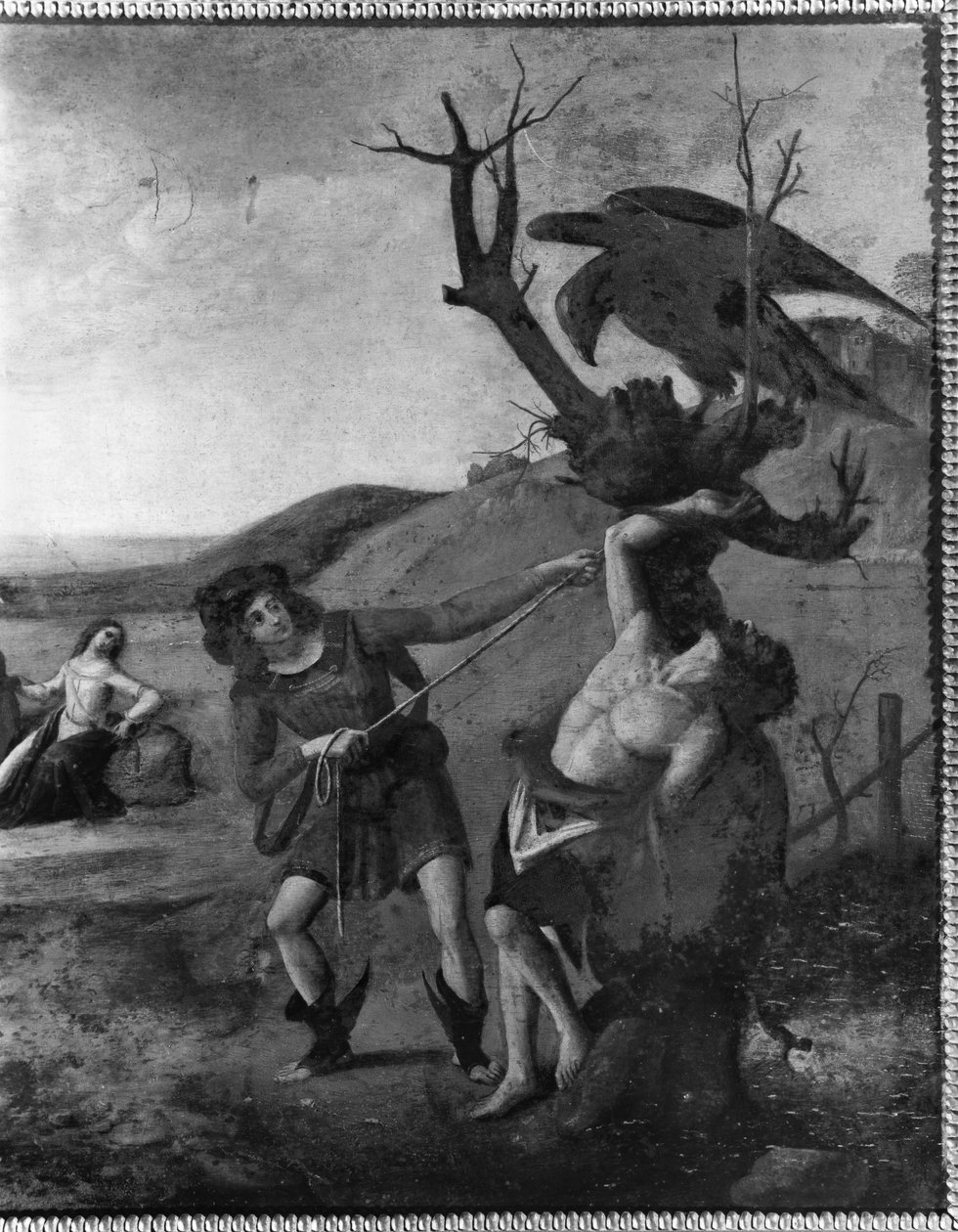 Prometheus Efsanesi, c.1515 (detay) by Piero di Cosimo