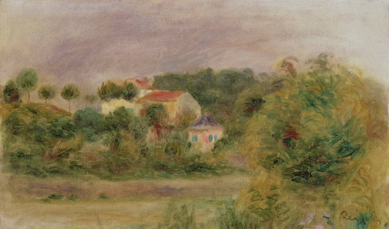 Parktaki Evler by Pierre Auguste Renoir