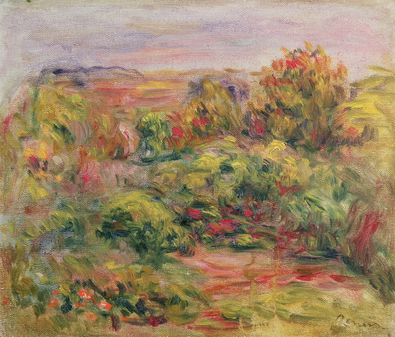Manzara by Pierre Auguste Renoir