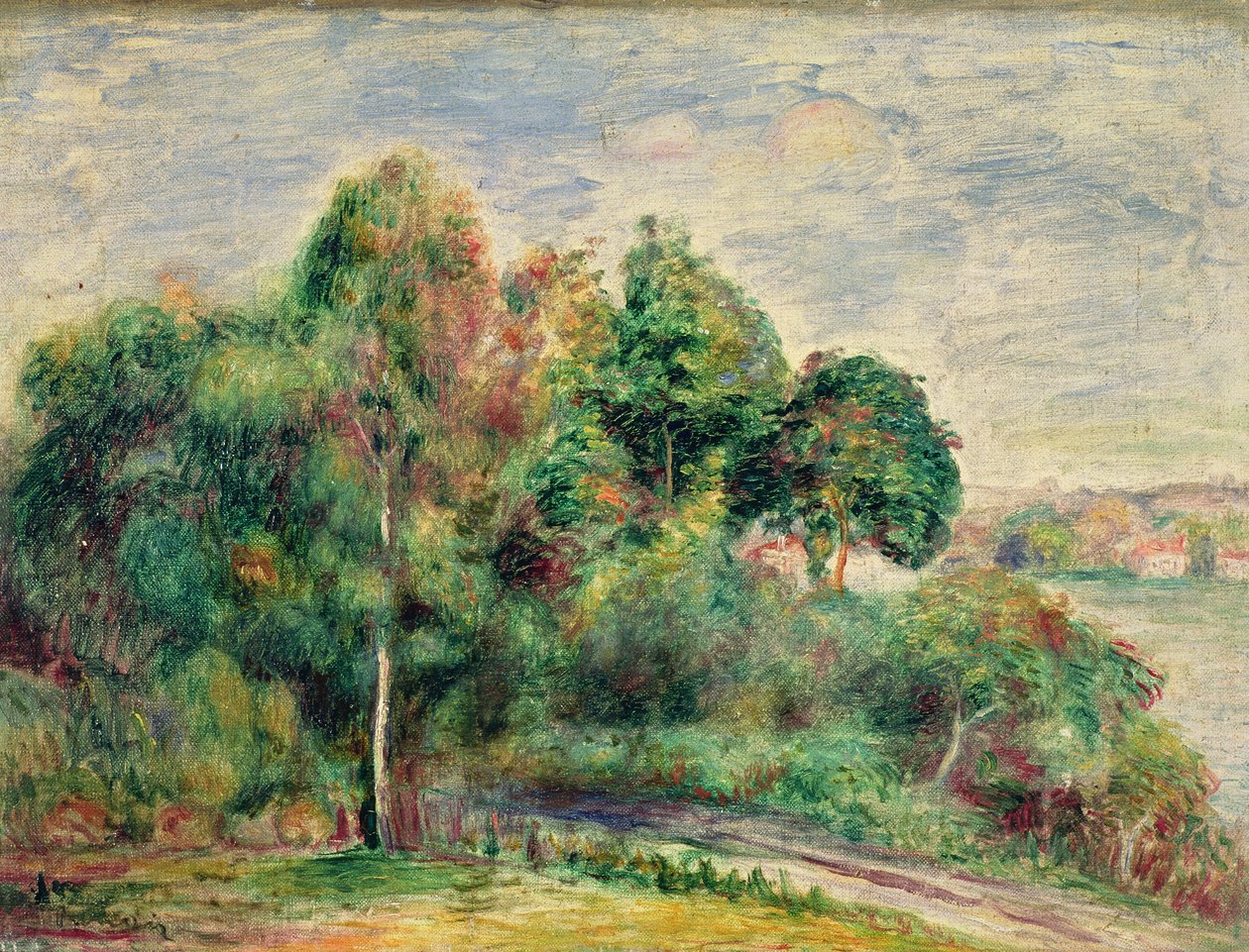 Manzara by Pierre Auguste Renoir