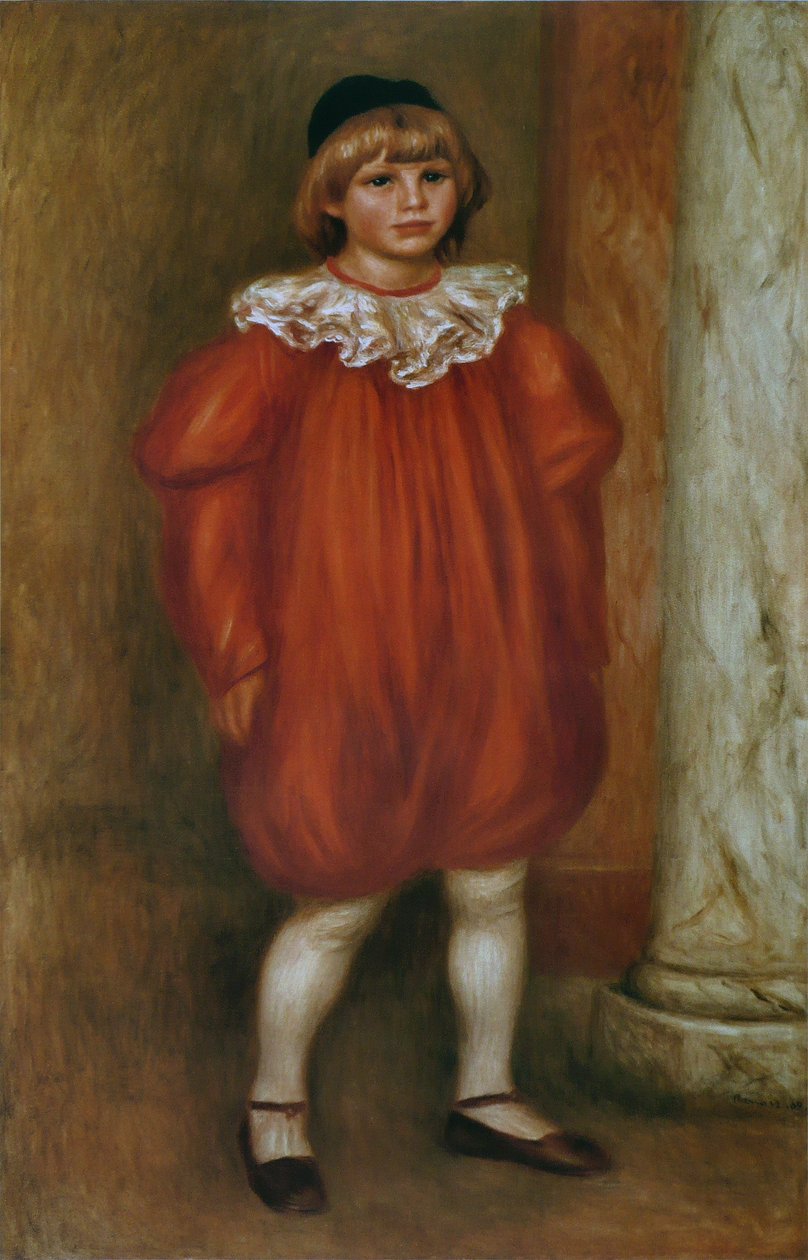 Palyaço (Claude Renoir) by Pierre Auguste Renoir