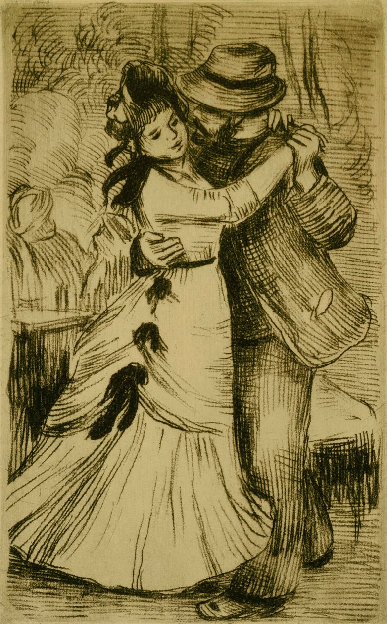 Ülkedeki Dans by Pierre Auguste Renoir
