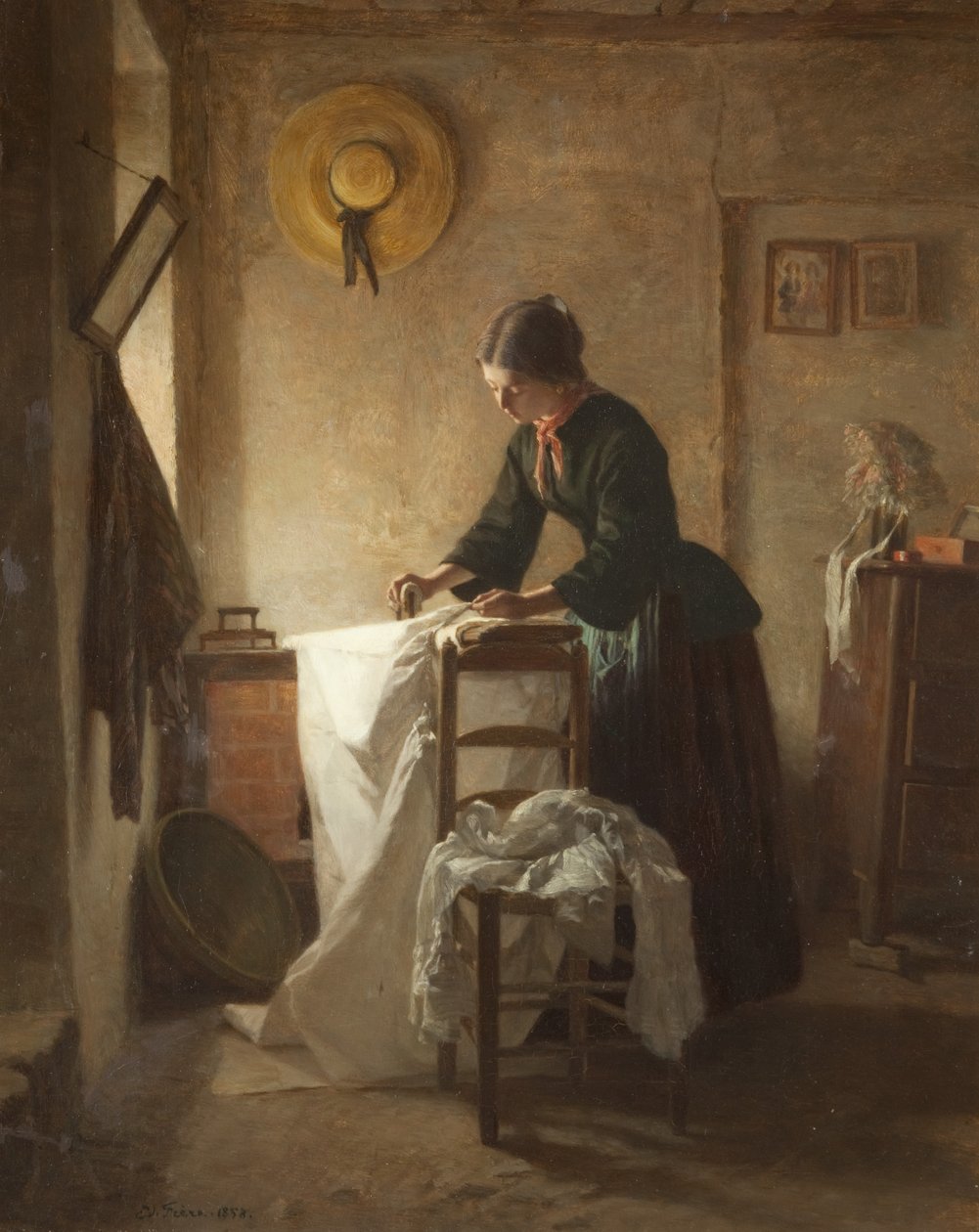Çamaşırcı by Pierre Edouard Frere