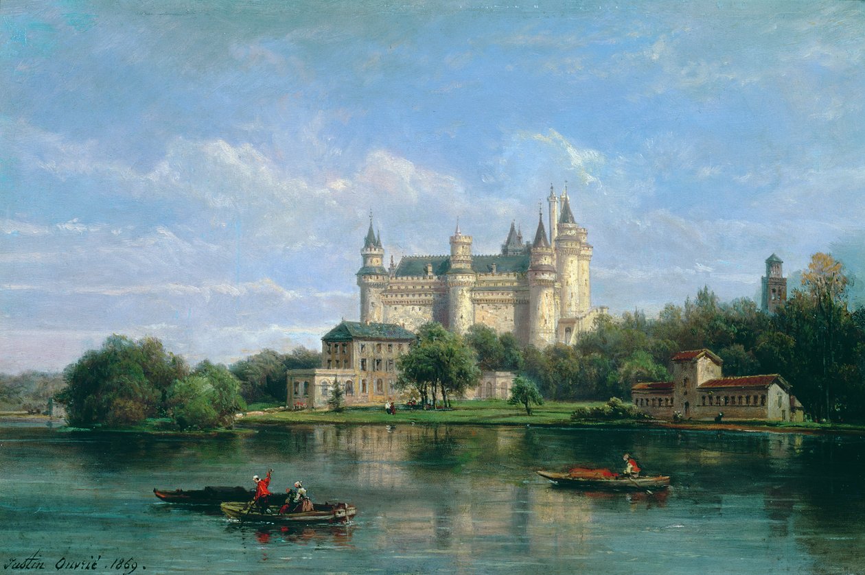 Château de Pierrefonds, 1869 by Pierre Justin Ouvrie
