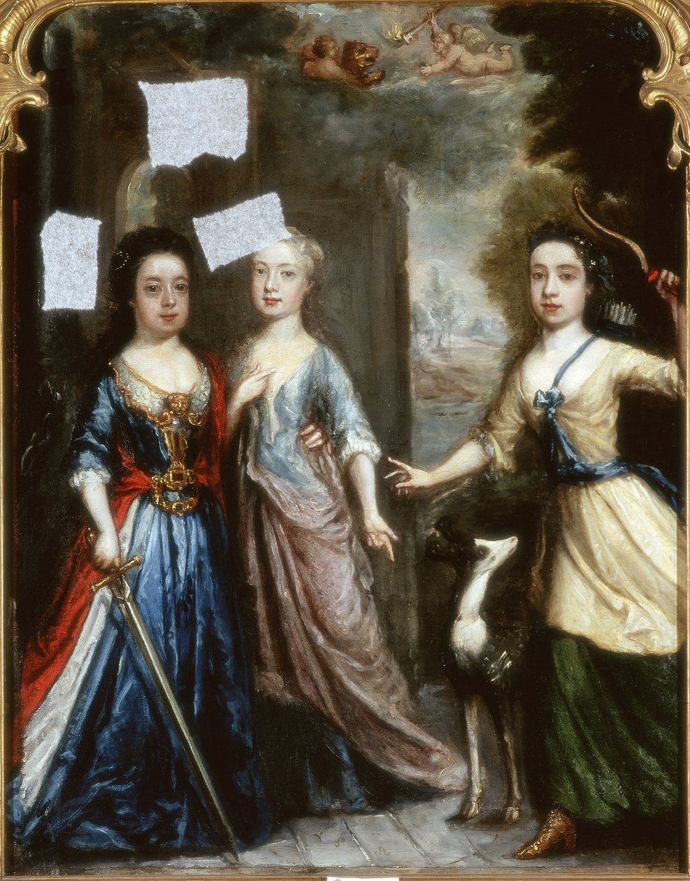 Üç Çocuk Portresi by Pierre Mignard