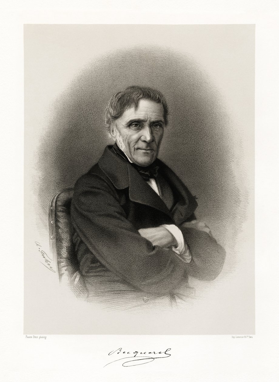 Antoine César Becquerel, 1865-66 by Pierre Petit