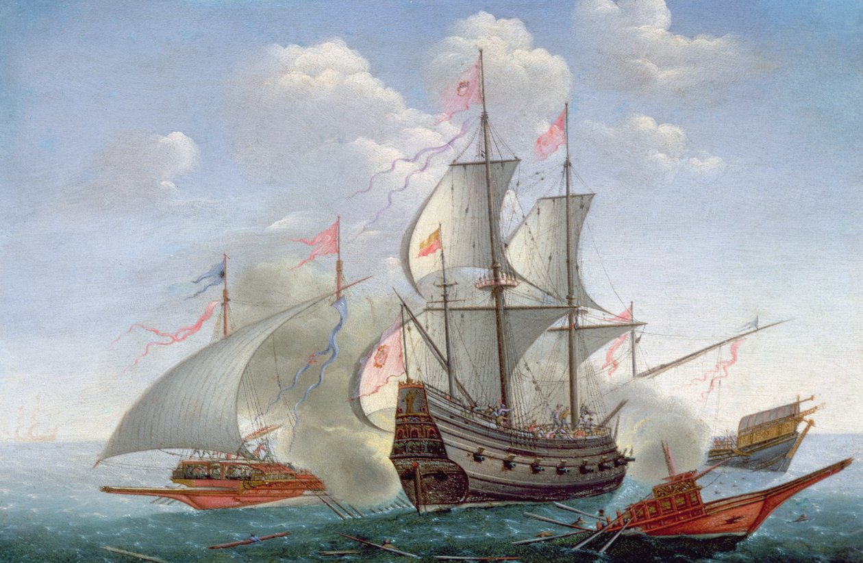 Denizde Bir Deniz Müdahalesi by Pierre Puget