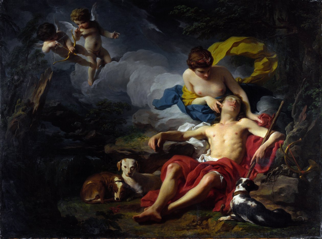 Diana ve Endymion by Pierre Subleyras