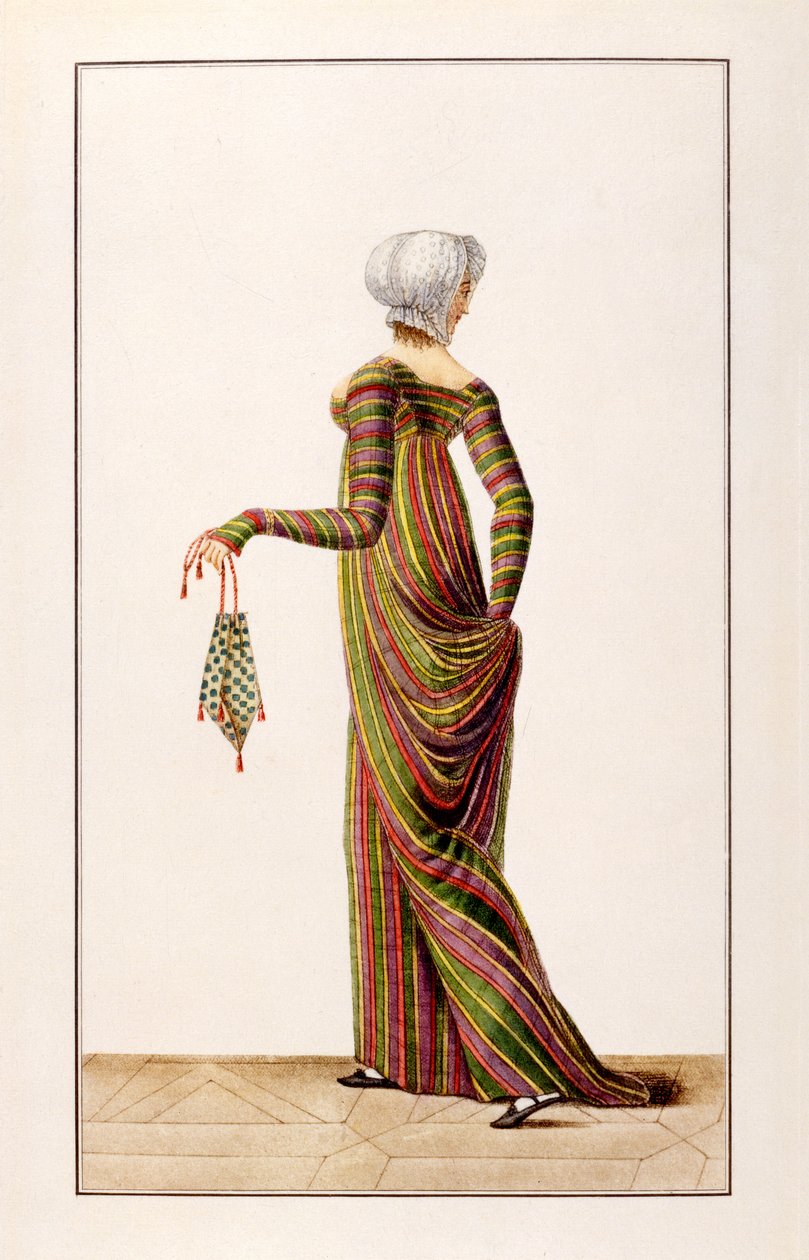 ಜರ್ನಲ್ ಡೆಸ್ ಡೇಮ್ಸ್, 1800 ಟರ್ಕ್‌ನಿಂದ ಮದ್ರಾಸ್ ಉಡುಪುಗಳು by Pierre de La Mesangere