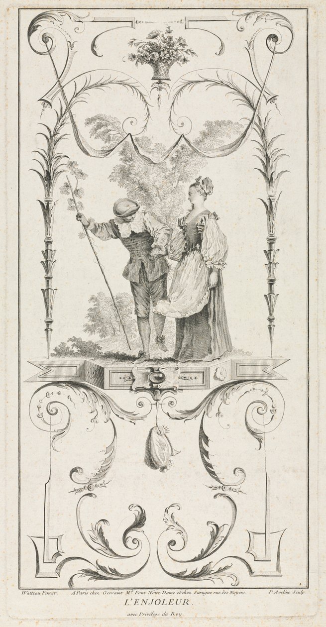 Coaxer, Arabesk. by Pierre Alexandre Aveline