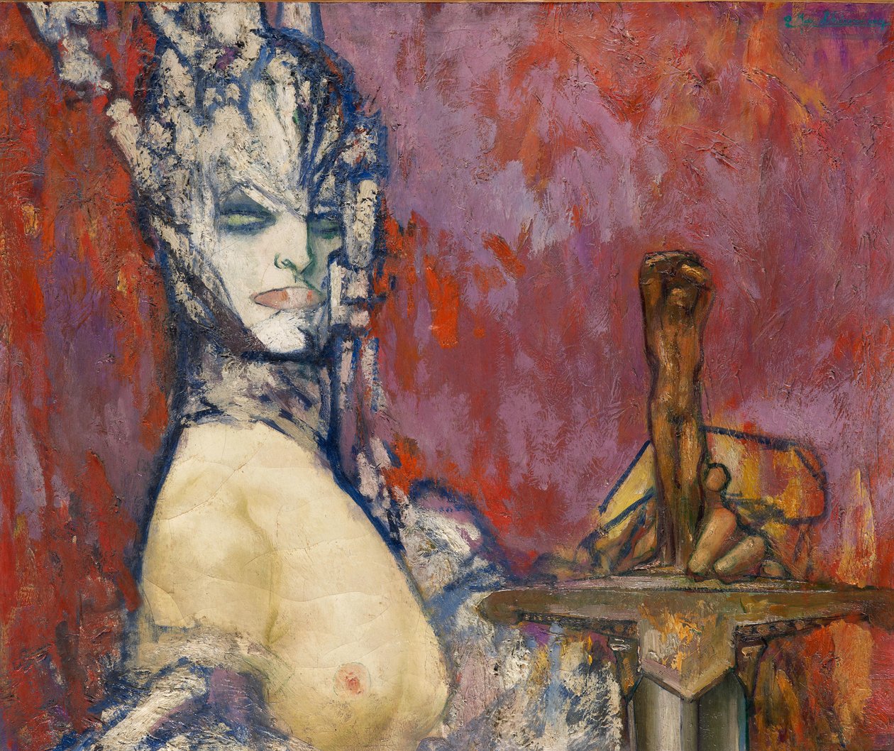 Salome (tuval üzerine yağlı boya) by Pierre Amedee Marcel Beronneau