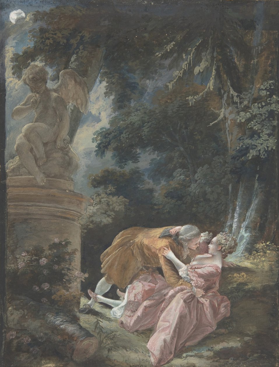 Gece gece, . by Pierre Antoine Baudouin
