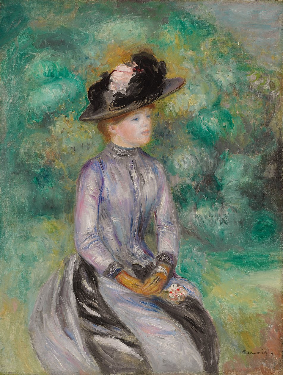 Adrienne, c.1878 by Pierre Auguste Renoir