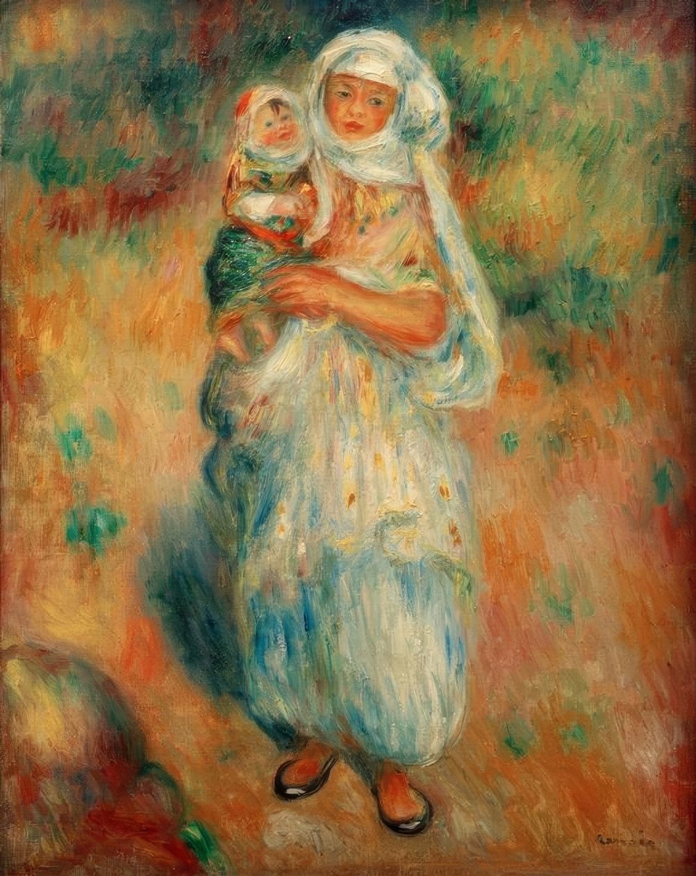 Cezayirli çocuk by Pierre Auguste Renoir