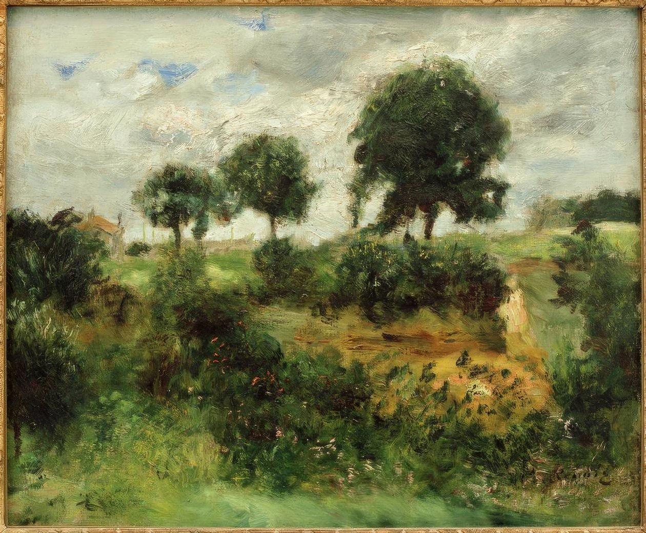 Fırtına sonrası. by Pierre Auguste Renoir
