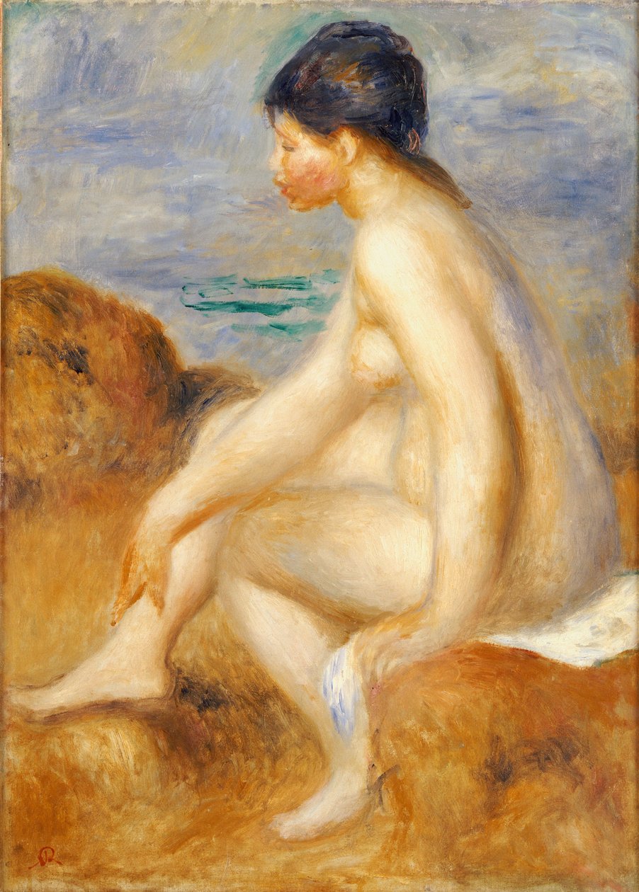 Yüzücü, c.1892-93 by Pierre Auguste Renoir
