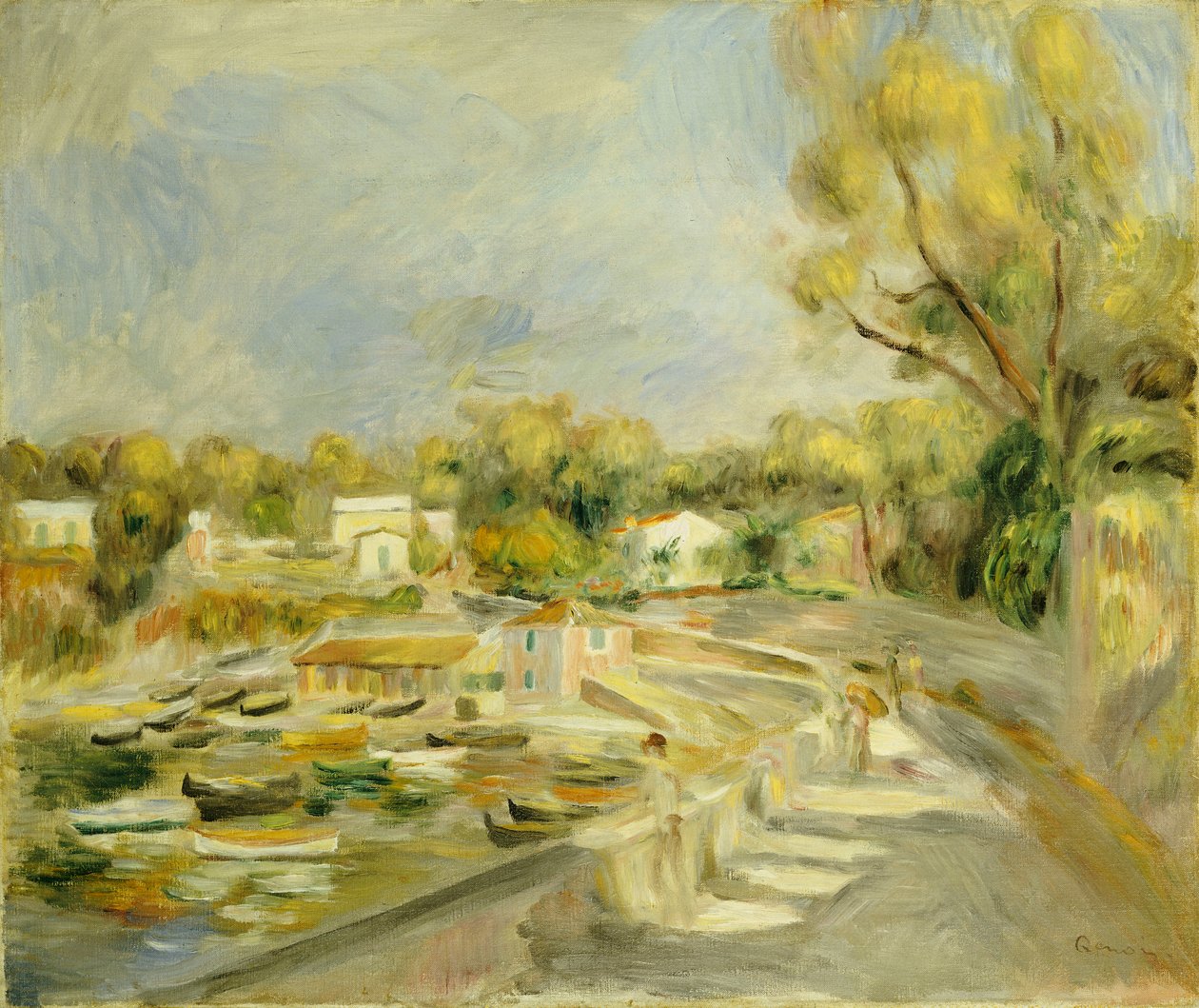 Cagnes Kırsal by Pierre Auguste Renoir
