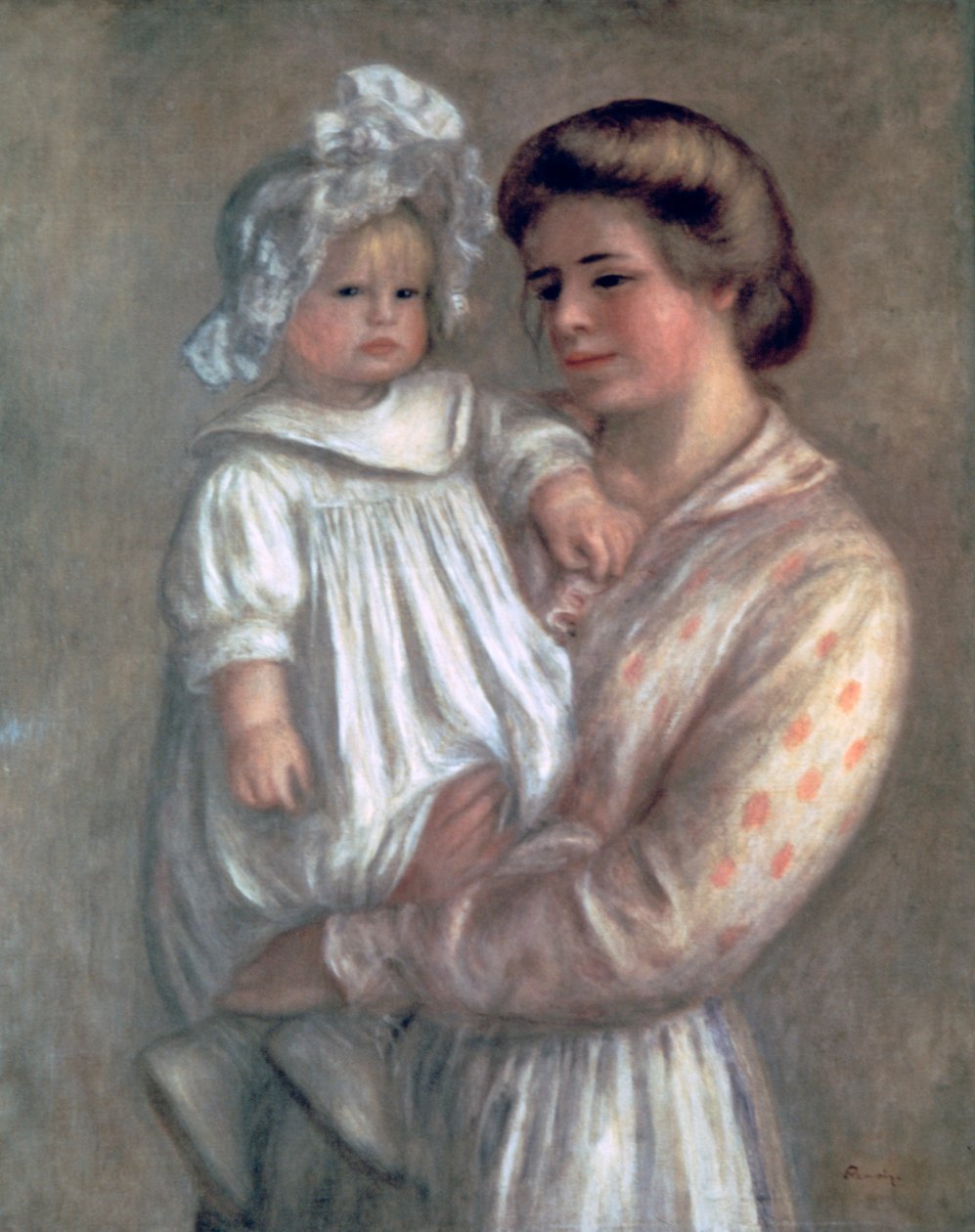Claude ve Renee, 1904 by Pierre Auguste Renoir