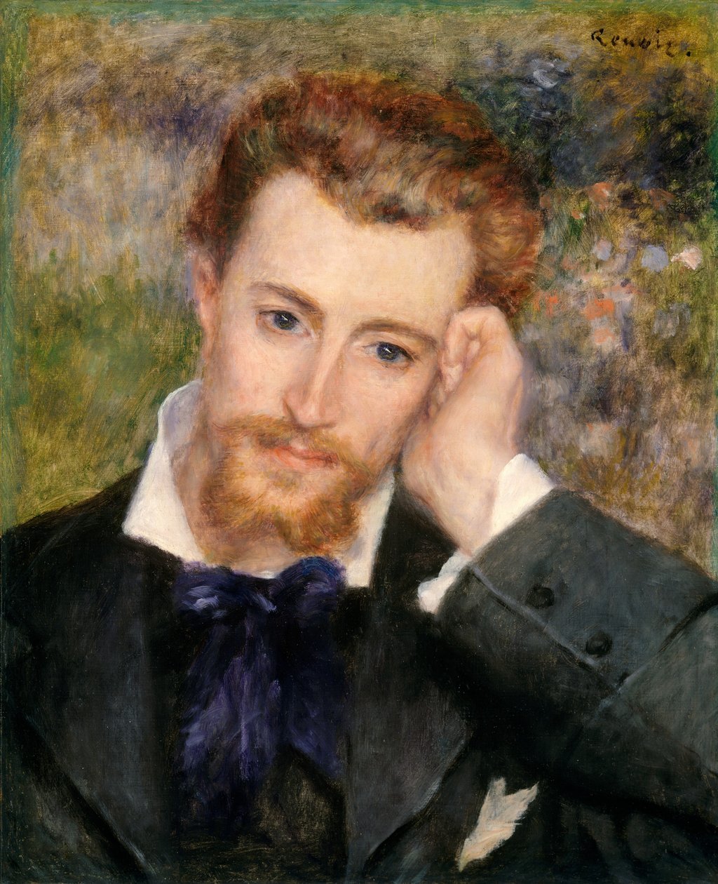 Eugène Murer Hyacinthe-Eugène Meunier, 1841-1906, 1877. by Pierre Auguste Renoir