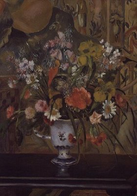 Vazoda Çiçekler by Pierre Auguste Renoir