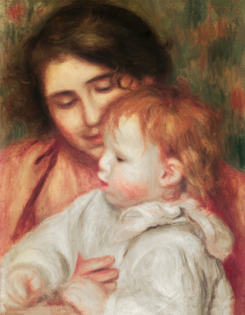 Gabrielle ve Jean by Pierre Auguste Renoir