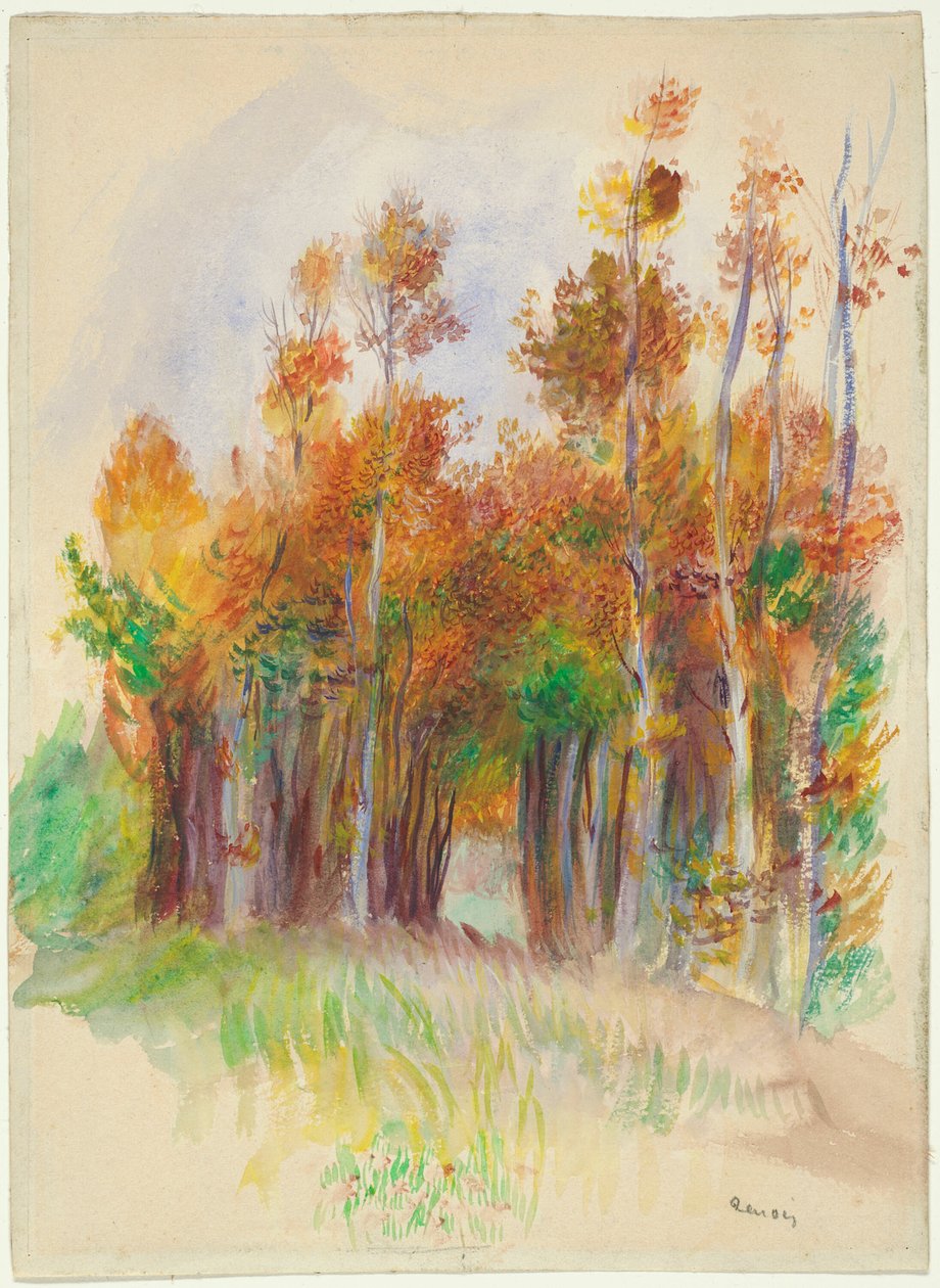 Ağaç Korusu by Pierre Auguste Renoir