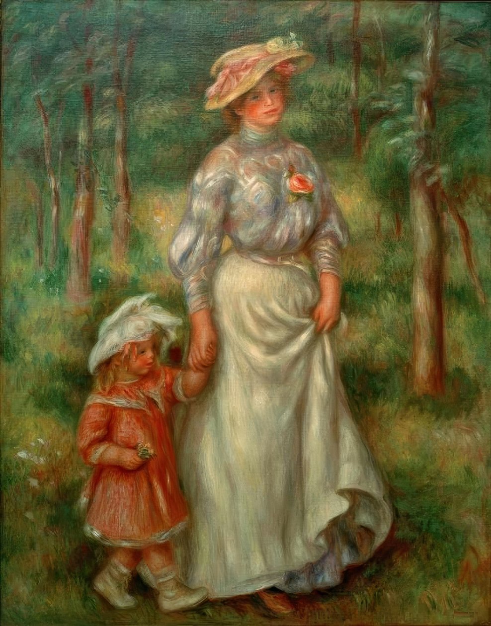 Yürüyüş by Pierre Auguste Renoir