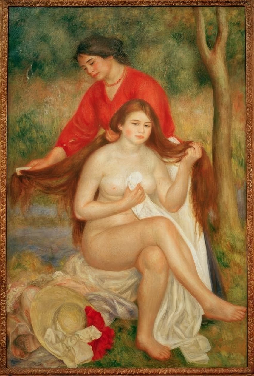 Tuvalet by Pierre Auguste Renoir